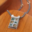 Necklace by Jeweler Eileen Sutton featured at Mackerel Sky Gallery of Contemporary Craft